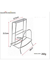 KỆ ĐỂ DAO, THỚT, VUNG INOX KHÔNG GỈ ĐA NĂNG