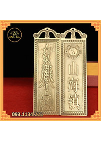 Thẻ Kim Bài đồng cao cấp trấn trạch - Đồng vàng