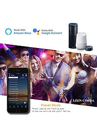 Dây Đèn LED Quấn Cây 5050 Dài 10M 300 Bóng, Điều Khiển Wifi, Chống Nước Kèm Nguồn 6A