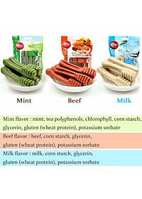 Xương ORGO, Xương Gặm Sạch Răng Thơm Miệng Cho Chó, Gói 90g