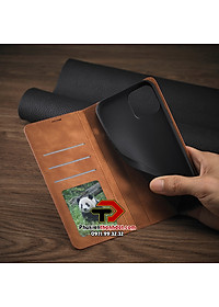 Bao da dạng ví cho iPhone 14  Pro chính hãng Forwenw da thật, có ngăn cài thẻ, đựng tiền - Hàng chính hãng 