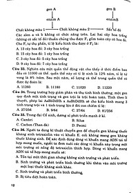 Cấu Trúc Các Dạng Đttn Sinh Học 12