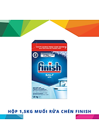 COMBO 3 món Finish Chai 900ml Gel Finish All in 1 Max + Hộp 1,5Kg muối + Chai 400ml nước bóng Finish dành cho máy