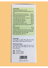 Siro ho Húng Chanh Family 100ml - cho bé, cho người lớn (hỗ trợ giảm ho, giảm đờm, giảm đau họng, khản tiếng; giúp tăng sức đề kháng)