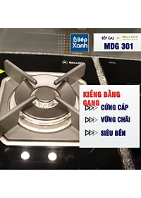 Bếp gas âm DOMINO Malloca MDG 301 - Công suất 4600W, Mâm đốt Sabaf Ý - Hàng chính hãng