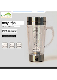 CỐC KHUẤY TỰ ĐỘNG PHA SỮA, CAFE, BỘT PROTEIN… THAY CỐC LẮC CỐC TRỘN "BAHAMAR" Sử dụng đơn giản, chỉ cần nhấn nút nguồn trên động cơ để trộn, thêm bột và chờ 30 giây.