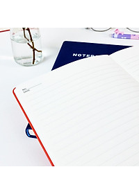 Sổ Bìa Da A5 - Kẻ Ngang 200 Trang 80gsm - 4 Seasons - The Sun 02 - Màu Vàng Chanh