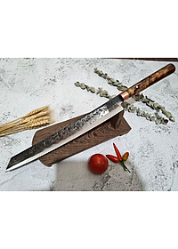 DAO BẾP SASHIMI MẶT HOA VĂN MÃ N4