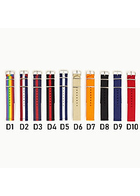 Dây đồng hồ nato vải dù D121 cỡ 18mm; 20mm, 22mm thoải mái đi trời mưa, lắp cho dây đeo đồng hồ dw rolex hublot orient seiko casio