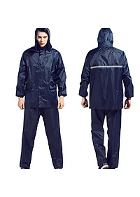Bộ Quần Áo Đi Mưa Vải Dù Nguyên Bộ Siêu Bền Size XXXXL (4XL)