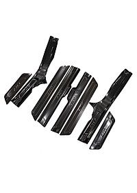 Bộ Ốp bậc cửa, Nẹp bước chân dành cho Honda City 2015-2021 vân Carbon