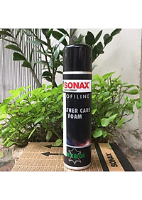 Chai xịt làm sạch và bảo dưỡng da dạng bọt nhãn hiệu Sonax 289300 - Hàng nhập khẩu