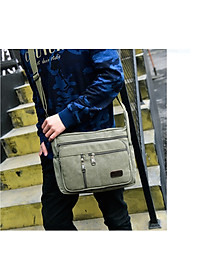 Túi đeo chéo nam vải canvas cao cấp phong cách mới