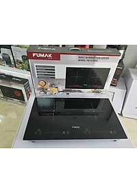 Bếp Từ Đôi Fumak FM-IC2000 Mặt kính cường lực, hệ thống cảm ứng, công suất 4000W - Hàng Chính Hãng