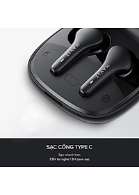 Tai nghe TWS Havit TW959, Bluetooth 5.1, Độ Trễ Tới 65ms, Nghe Độc Lập, Pin Tới 20H -  Hàng Chính Hãng Dizigear
