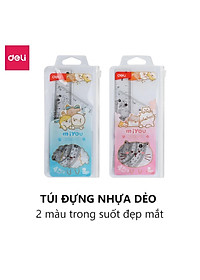 Bộ Thước Kẻ Eke Đa Năng 4 Món Đóng Túi Bộ Dụng Cụ Học Tập Cho Bé - EH657