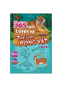 Combo 365 ngày luyện vẽ Thế Giới Động Vật (2 Tập)
