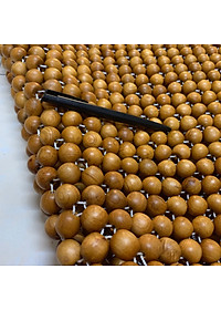 Chiếu hạt gỗ Pơ Mu hạt 1,8cm - Chiếu gỗ Mian.vn ( video , hình thật )