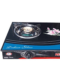 Bếp gas đôi mặt kính sen chia lửa bằng đồng Redhome TN-621 - Hàng chính hãng