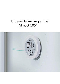 Nhiệt kế và độ ẩm kế điện tử Xiaomi Qingping BLE 5.0 hỗ trợ đo tự động tương thích với ứng dụng Mi Home