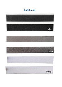 Miếng dán xé có keo bản 2.5cm, velcro tape/ khóa nhám (1 set)