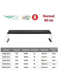 Đèn led Chihiros WRGB 2 Normal 30, 45, 60, 90, 120 cm wrgb2 quang phổ trồng cây bể thủy sinh cá tép