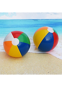 Bóng chơi bãi biển PVC cho bé 6 màu