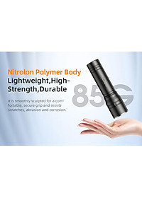 Đèn pin càm tay nhỏ gọn chính hãng SuperFire S33-A,đèn sạc pin tích hợp dễ dàng bỏ túi mang theo phù hợp sử dụng trong nhiều công việc khác nhau