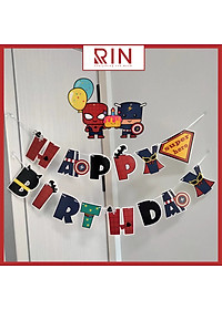 Dây cờ trang trí / Dây cờ treo Sinh nhật – Happy birthday dùng để trang trí nhiều mẫu