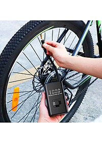 Máy Bơm Lốp Xe Máy Xe Đạp Không Dây Thế Hệ Mới 2025 150PSI LED Display Nhỏ Gọn Mạnh Mẽ Tự Động Ngắt Khi Đủ Hơi
