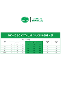 GHẾ - GIƯỜNG XẾP  DUY LỢI THÉP CHÂN DÀI (TẶNG 10 MÓC ÁO KÉP NHỰA CAO CẤP DUY LỢI)