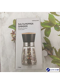 Hũ Xay Tiêu Thủy Tinh Lock&Lock CKO116 -170ml -Nhiều Màu - Hàng Chính Hãng