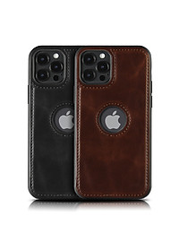 Ốp lưng da cổ điển dành cho iPhone 11 / 12 / 13 / 11 Pro / 12 Pro / 13 Pro / 11 Pro Max / 12 Pro Max / 13 Pro Max / 12 Mini / 13 Mini - Hàng chính hãng
