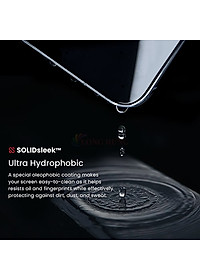 Dán màn hình cường lực Full viền chống vân tay Zeelot dành cho iPhone 15 Pro Max/15 Pro/15 Plus/15/14/13/12/11 - Hàng chính hãng