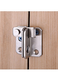 Chốt Khóa Cài Cửa Có Lỗ Cài KUNBE, Chốt Cửa Khóa Gài Cây Gạt, An Toàn Cao Cấp Tiện Dụng