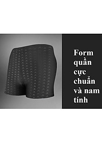 Quần Bơi Nam Thiết Kế Vảy Cá Mập Cleacco Chống Thấm Nước , Nhanh Khô Tặng Kèm Nón Bơi và Bịt Tai Silicon Cao Cấp