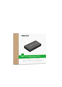 Bộ switch chia cổng USB 3.0 và USB 2.0 2 vào 4 ra UGREEN US216 - Hàng chính hãng