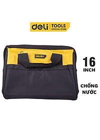 Túi Đựng Đồ Nghề 16 Inch Deli Cao Cấp Chính Hãng - Chất Liệu Chống Thấm Nước, Nhiều Ngăn Tiện Dụng - DL-P2