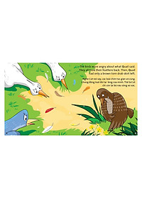 Truyện tranh ngụ ngôn dành cho thiếu nhi ( Song ngữ Anh- việt ) Bộ lông mượt ( The Borrowed Feathers )