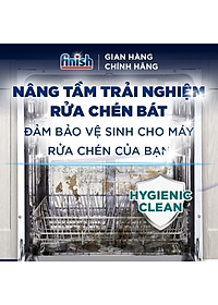 Combo Finish nâng cấp: Túi 100 Viên Rửa Bát Everyday Shine All In 1 Max + Nước Làm Bóng Finish 500ml + Dung Dịch Vệ Sinh Máy 250ml