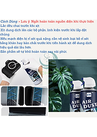 Chai xịt vệ sinh máy ảnh, bàn phím, bo mạch máy tính 450ML- Bình xịt khí nén đa năng dùng cho máy quay, ống kính, điện thoại...- Hàng nhập khẩu