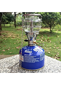 Đèn măng xông campingmoon campoutvn đồ cắm trại dã ngoại du lịch đèn bão dùng ga gọn nhẹ an toàn chống tắt khi gặp gió ánh sáng vàng A025