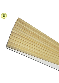 Đũa Gỗ Nhọn Nhật  Trắng Dùng Trong Bàn Ăn (10 Đôi / Vỉ) - Đồ Gỗ Nhà Bếp Thương Hiệu Trường Sơn