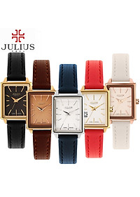  Đồng hồ nữ Julius chính hãng Hàn Quốc Ja-787 Ju1125 dây da (5 màu)
