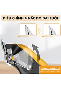Tông đơ cắt tóc chuyên nghiệp KEMEI KM-802 công suất mạnh mẽ 10W có màn hình LCD hiển thị thông minh, sử dụng sạc USB sạc nhanh pin trâu 3h, tăng đơ, tondor dùng cho gia đình, salon tiệm tóc barber - hãng phân phối chính thức