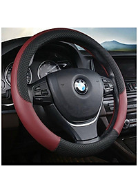 Bọc vô lăng da TpU chỉ viền, phối màu Size 38 cm cho ô tô 4 đến 7 chỗ