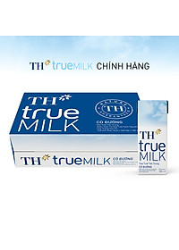 Nơi bán Thùng 48 hộp sữa tươi tiệt trùng có đường TH True Milk 180ml (180ml x 48)