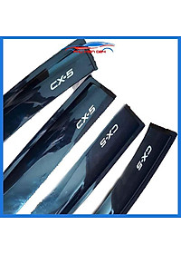 Vè mưa Mazda CX-5 2014-2015-2016-2017 vè đen che mưa bảo vệ trang trí xe