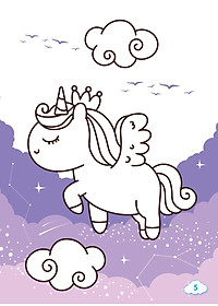 Tô Màu Diệu Kỳ - Kỳ Lân Nhỏ (MEGA)