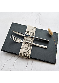 Bộ dụng cụ bàn ăn dao thìa nĩa Inox 304 DandiHome cao cấp